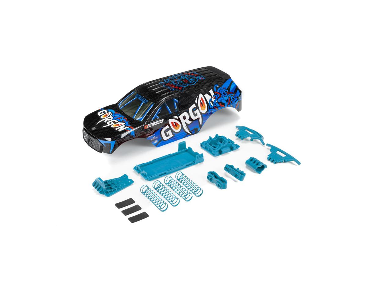 Arrma GORGON Painted Decaled Trimmed Body Set (Blue)