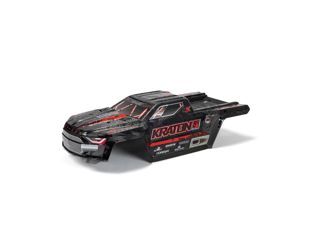 Arrma KRATON 8S Painted Decalled Trimmed Body Black