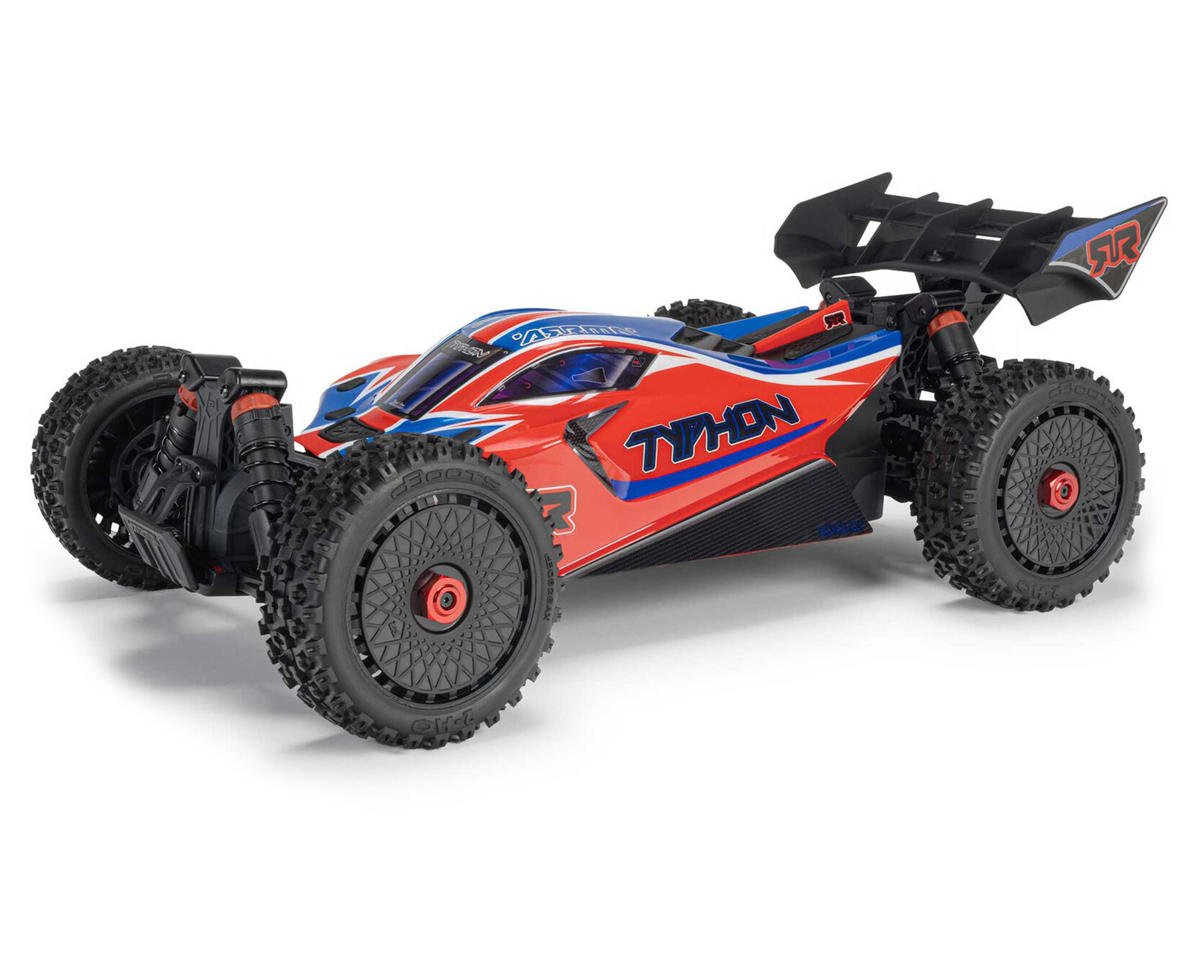 Arrma Typhon Mega 665 1/8 4WD Electric Buggy (Red) w/SLT2 2.4GHz Radio