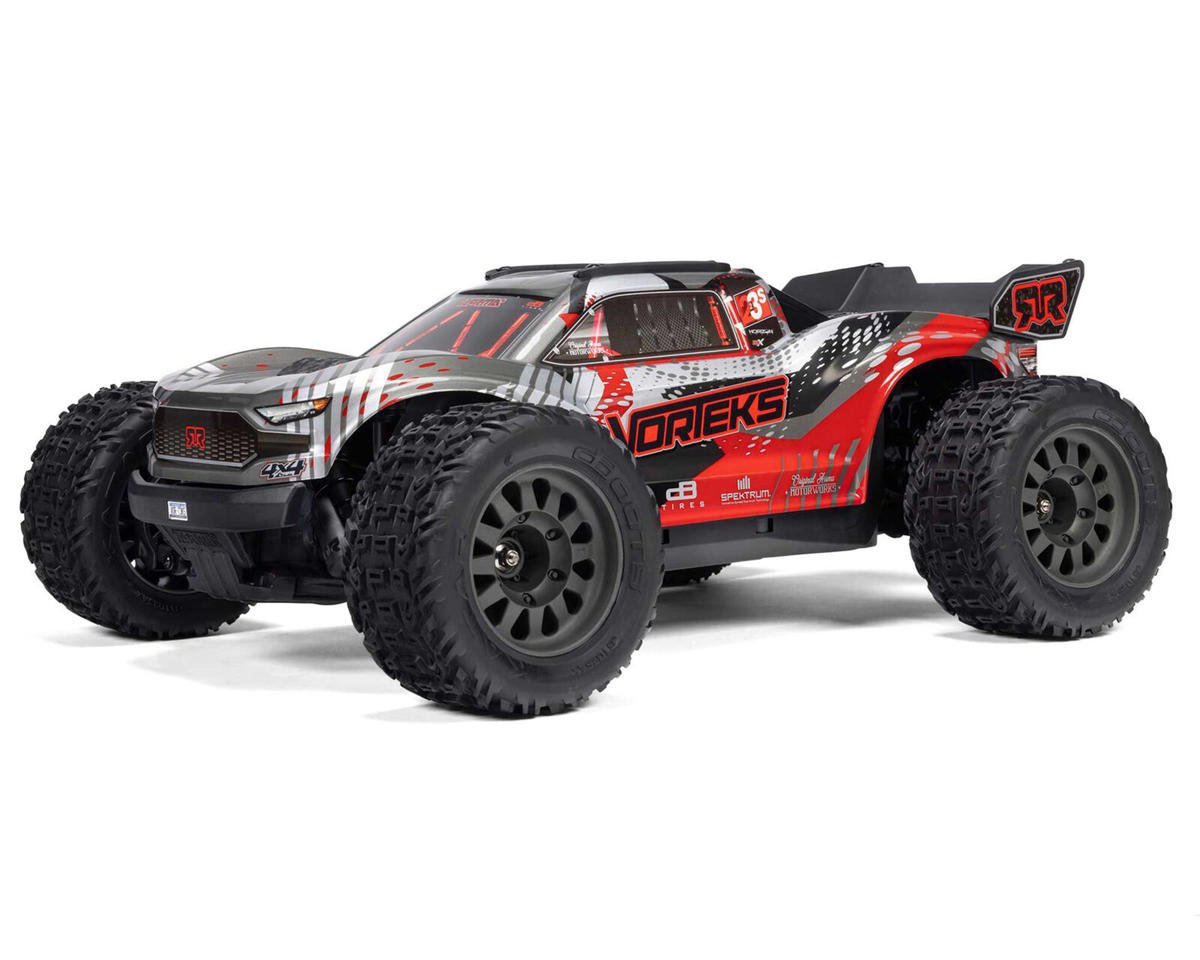 Arrma Vorteks 223S 1/10 BLX Brushless RTR 4WD Stadium Truck (Red) w/SLT3 2.4GHz Radio & DSC