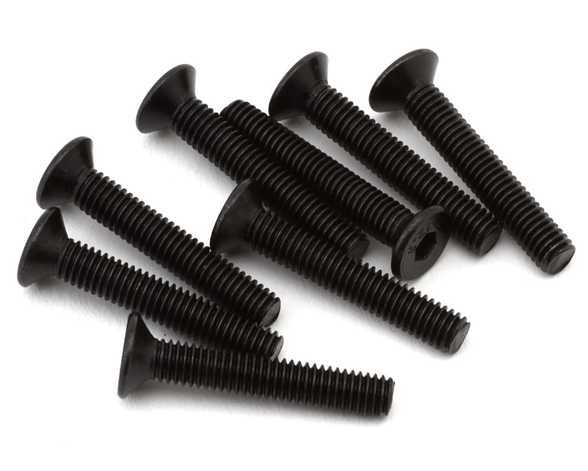 Arrma 3x18mm Flat Head Hex Machine Screws (10)