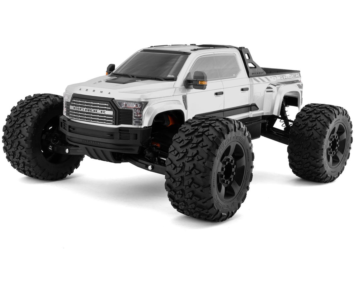 Arrma Big Rock 6S BLX 1/7 RTR 4WD Electric Brushless Monster Truck (White) w/SLT3 2.4GHz Radio