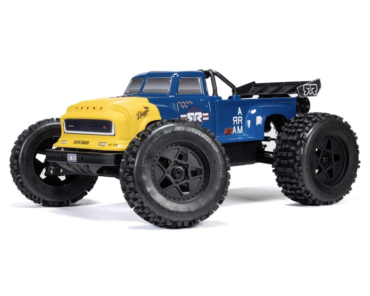 Arrma Notorious 6S BLX Brushless RTR 1/8 Monster Stunt Truck (Blue) (V6) w/SLT3 2.4GHz Radio