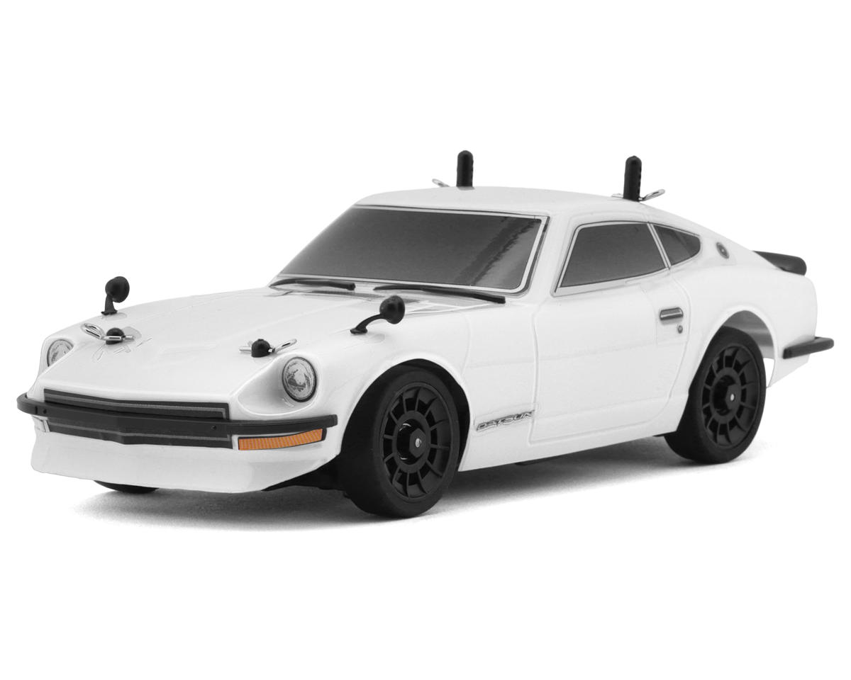 Team Associated SR27 Datsun 240Z 1/27 RTR Electric 2WD On-Road Touring Car Combo (White) w/2.4GHz Radio, Battery & Charger