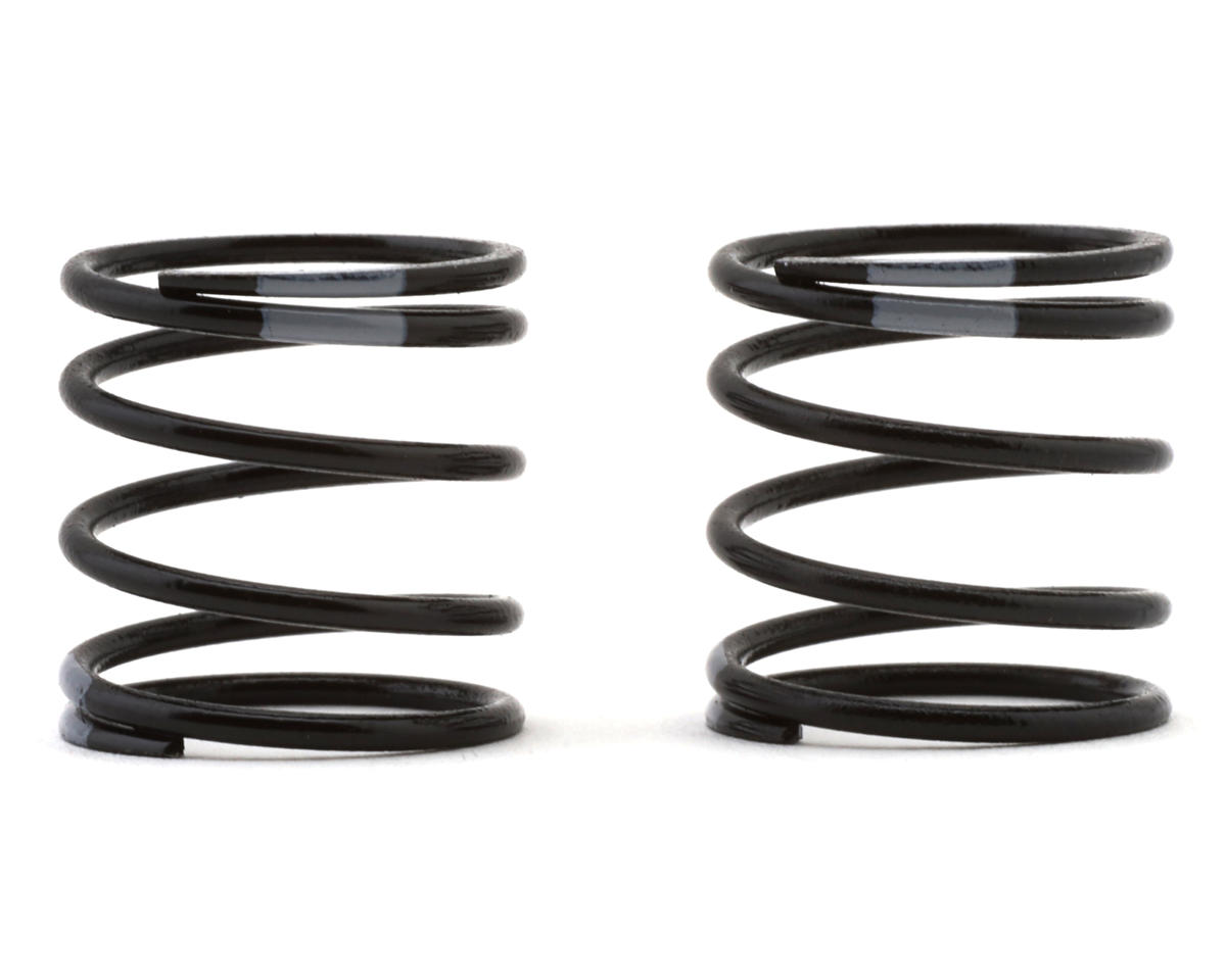 Team Associated RC10TC8 LP Progressive Springs (2) (Grey/14.1-16.5lb)