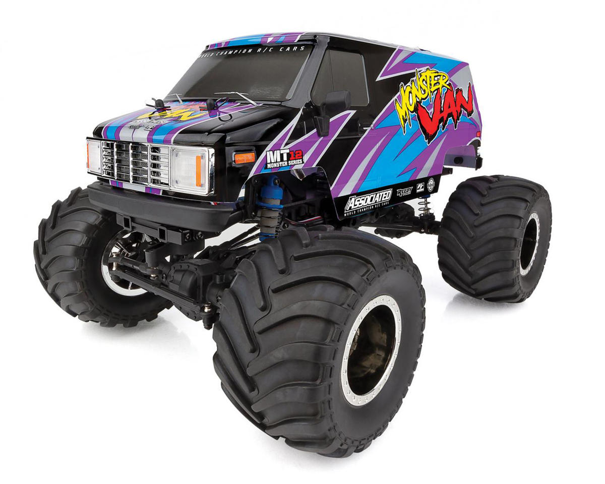 Team Associated MT12 Monster Van 4WD RTR Electric Monster Truck w/2.4GHz Radio, Battery & Charger