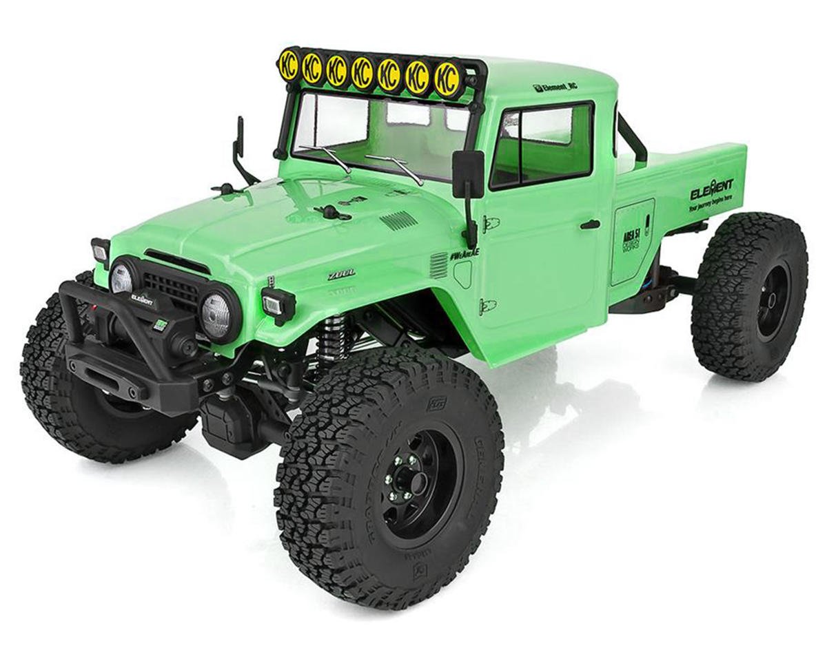 Element RC Enduro Zuul Body Set (Clear) w/Decals & Molded Scale Accessories