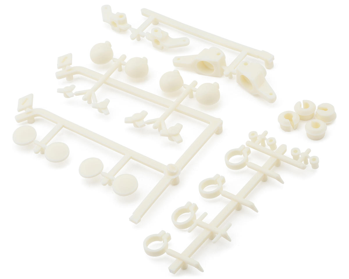 Team Associated RC10 Steering Blocks, Rear Hubs & Shock Parts Set
