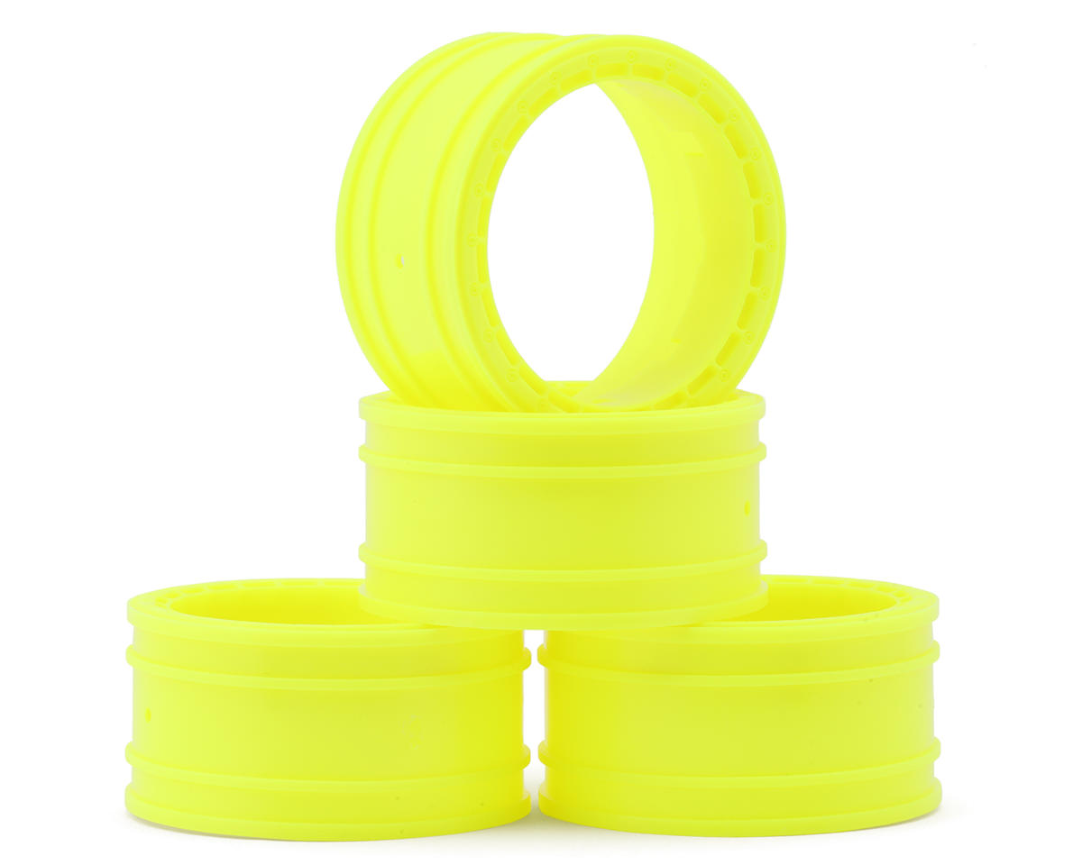 Team Associated Factory Team® Adjustable 2-Piece Wheels (Yellow) (4) (Outer)