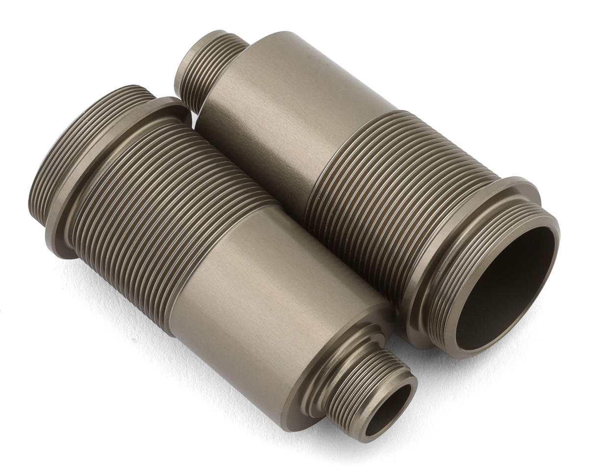 Team Associated RC8B4.1 16mm Hard Anodized Front Shock Body (2) (26.5mm)