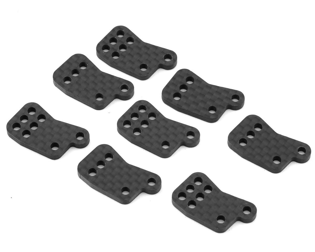 Team Associated RC8B4.1 Factory Team Carbon Fiber Rear Hub Tower Set