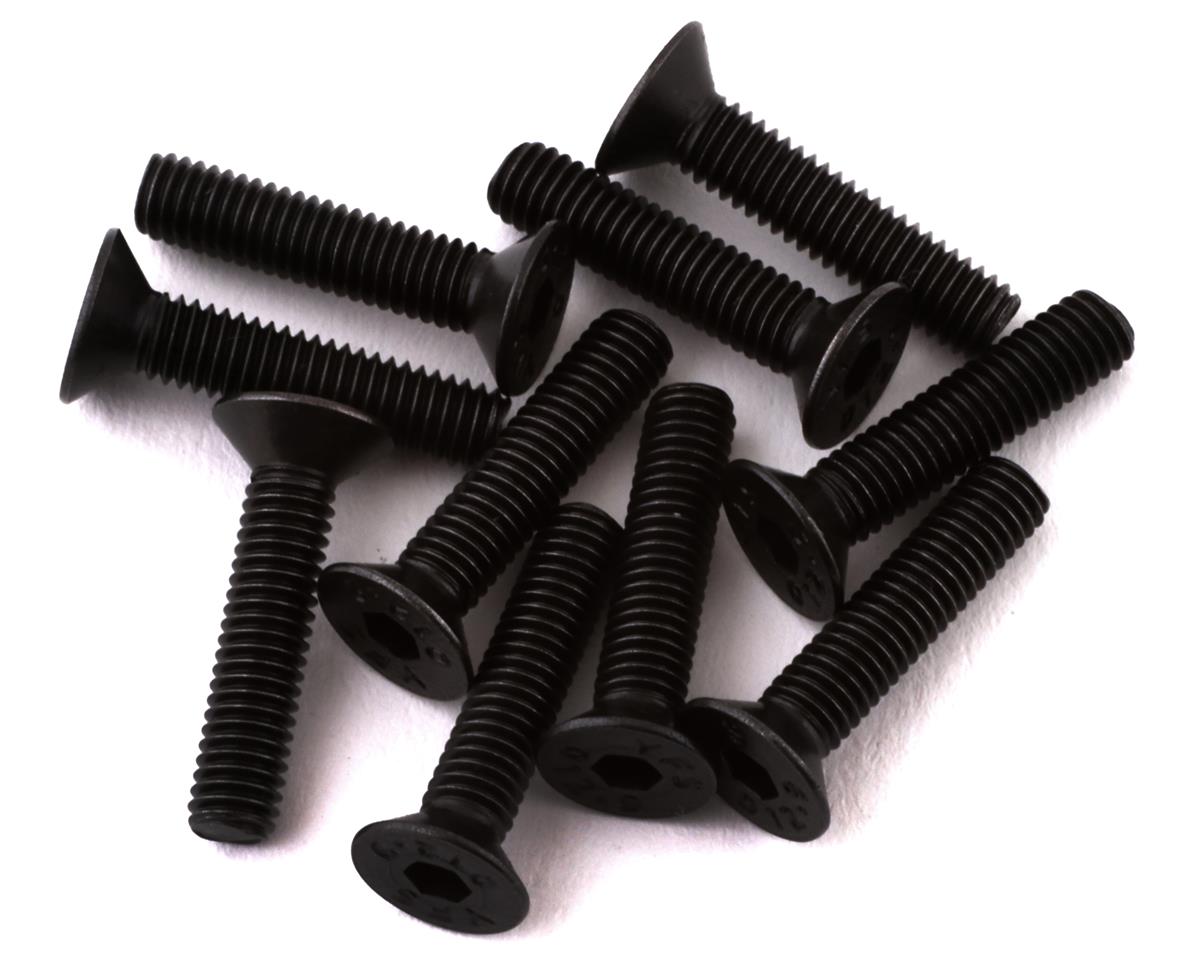 Team Associated Flat Head Cap Screw M3x14mm (10)