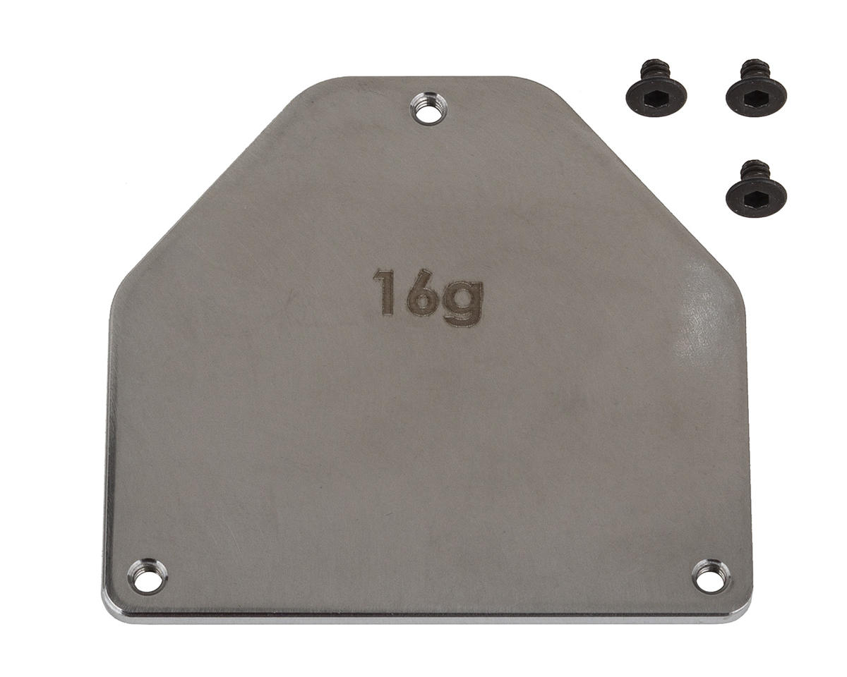 Team Associated RC10B7 Factory Team Steel Servo Weight Plate (16g)