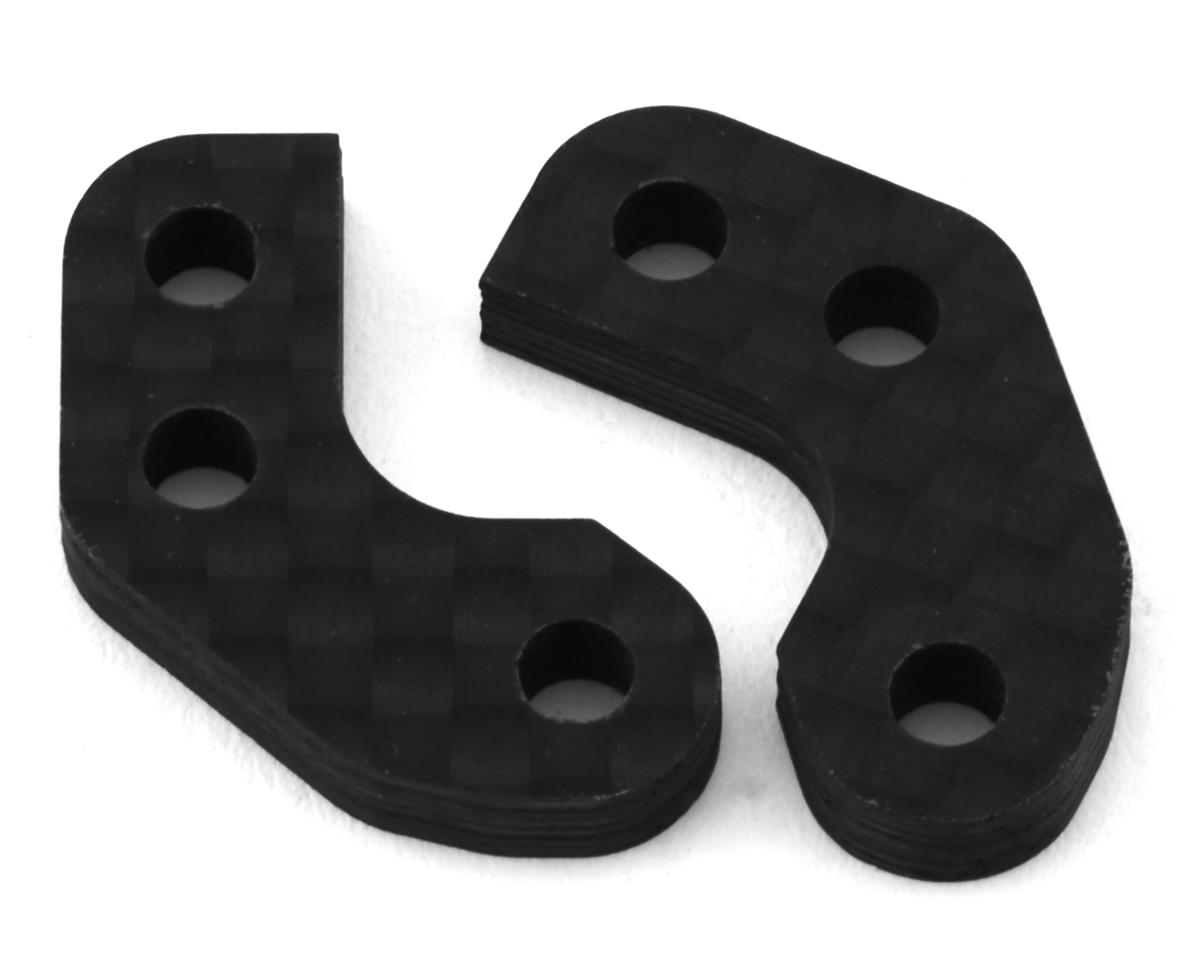 Team Associated RC10B7 Factory Team Caster Block Link Mounts (-1mm) (2)