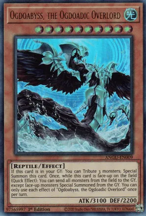 Ogdoabyss, the Ogdoadic Overlord (ANGU-EN009) Ultra Rare - Near Mint 1