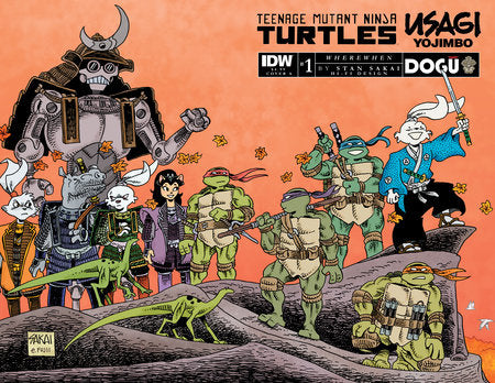 Teenage Mutant Ninja Turtles/Usagi Yojimbo: WhereWhen #1 Cover A (Saka