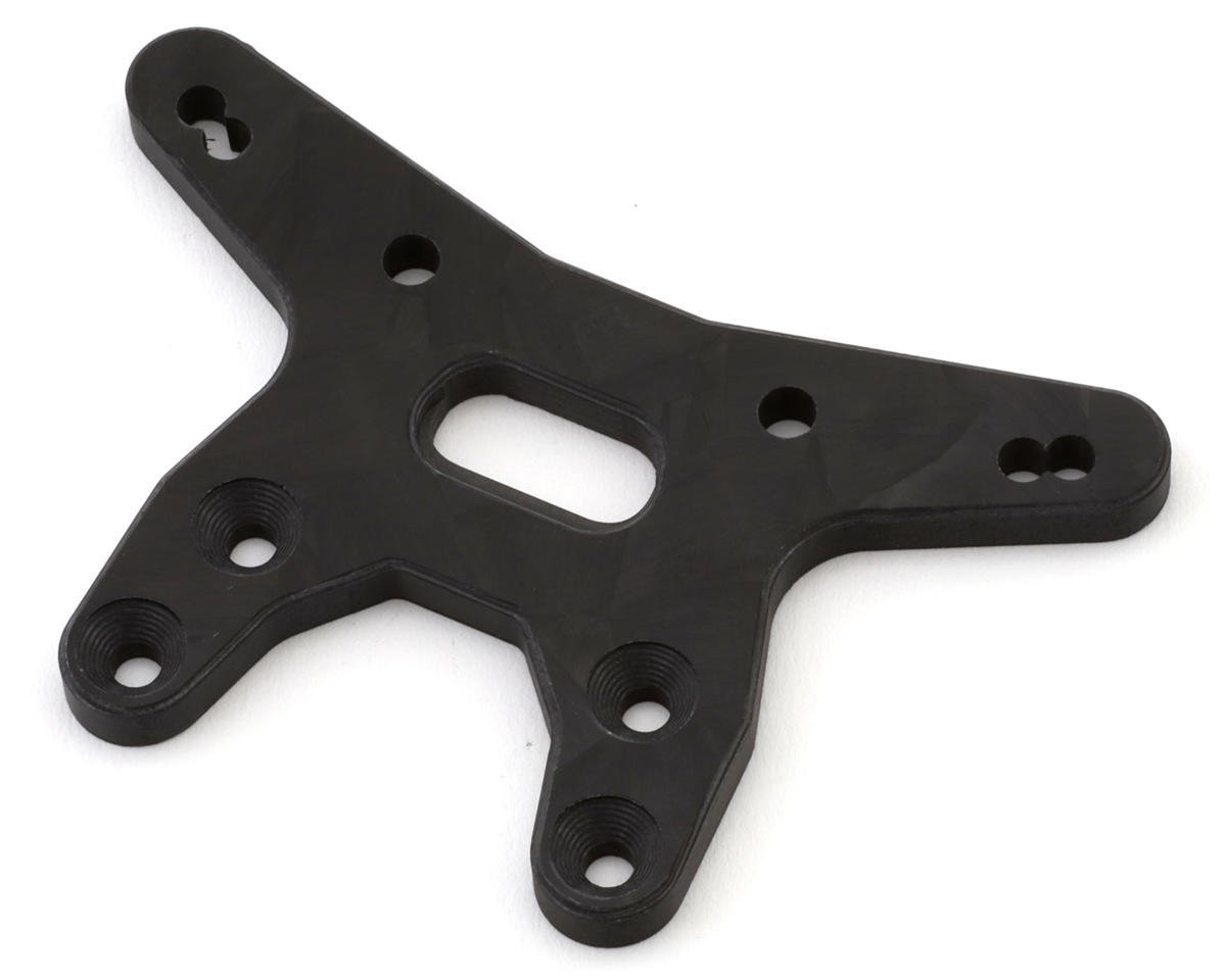 Avid RC RC10B7 Forged Carbon Front Shock Tower (-3mm)