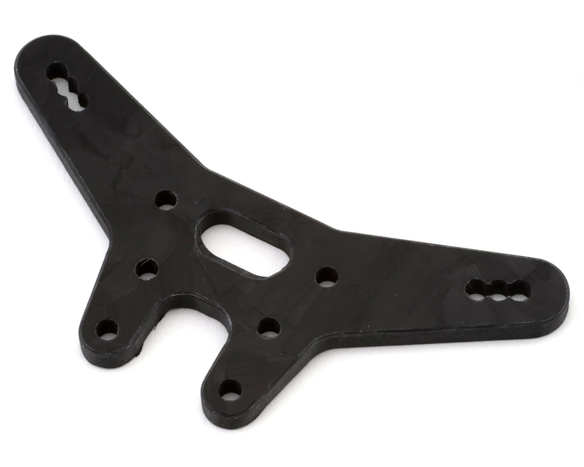 Avid RC RC10B7 Forged Carbon Rear Shock Tower (-3mm)