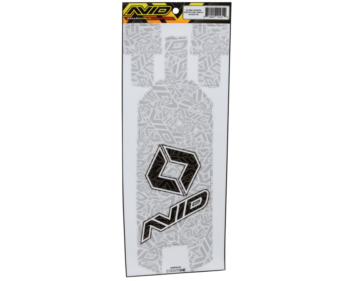Avid RC AE B84 Pre-Cut Chassis Protective Sheet (White)