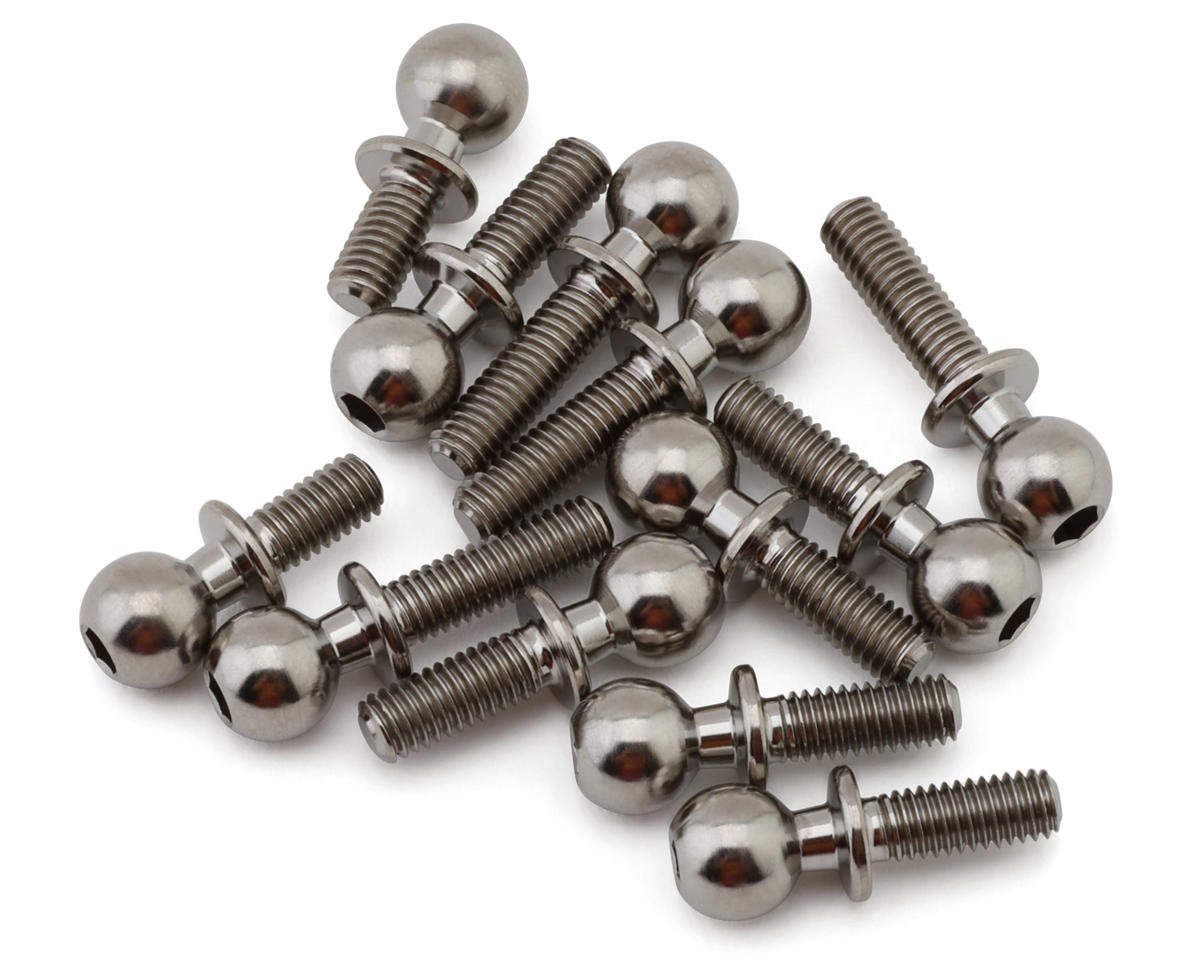 Avid RC Titanium Ball Stud Kit (12) (RC10B7/RC10B7D)