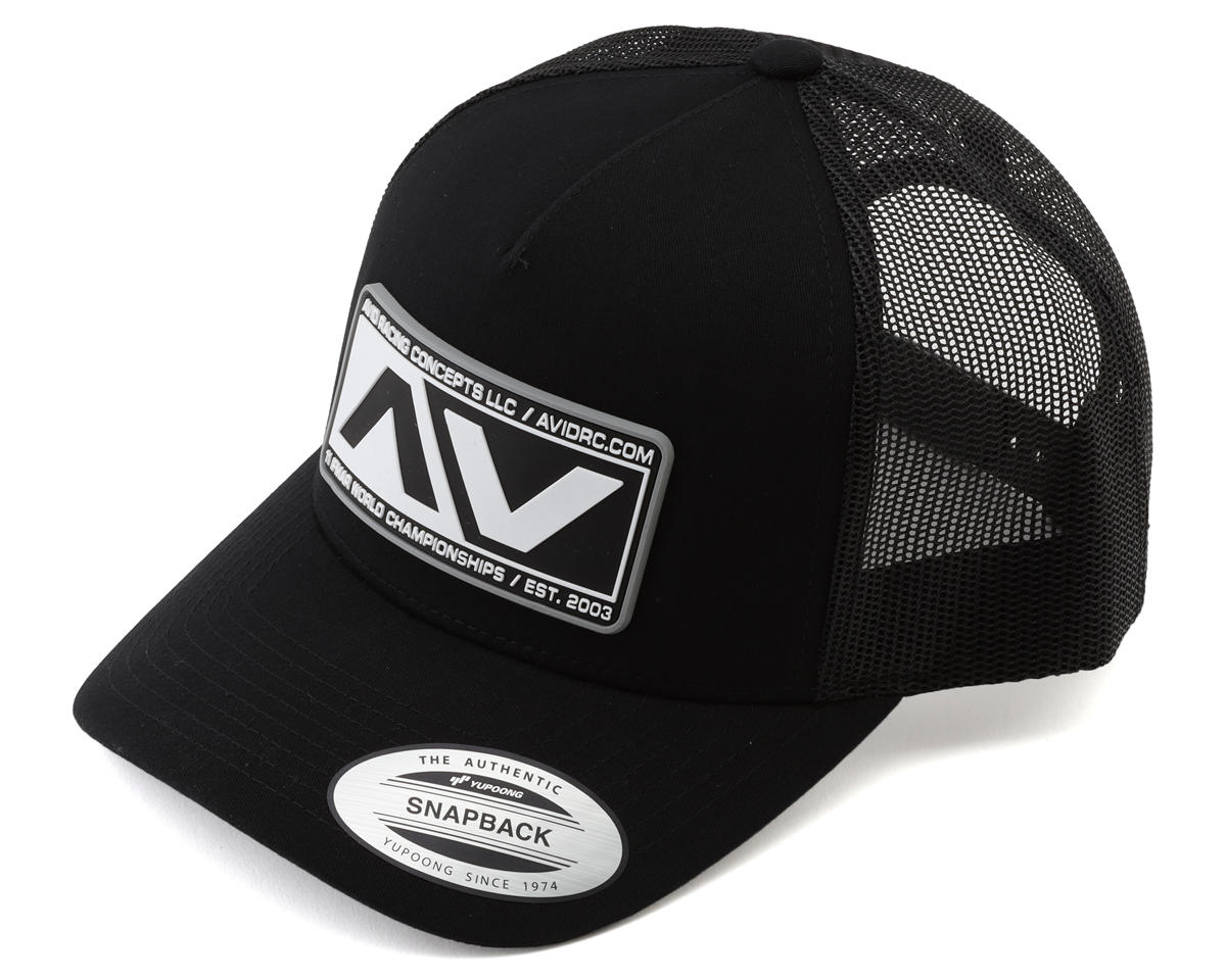Avid RC "AV" Round Bill Hat (One Size Fits Most)