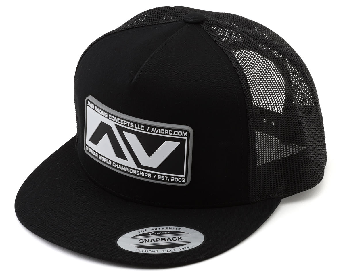 Avid RC "AV" Flat Bill Hat (One Size Fits Most)