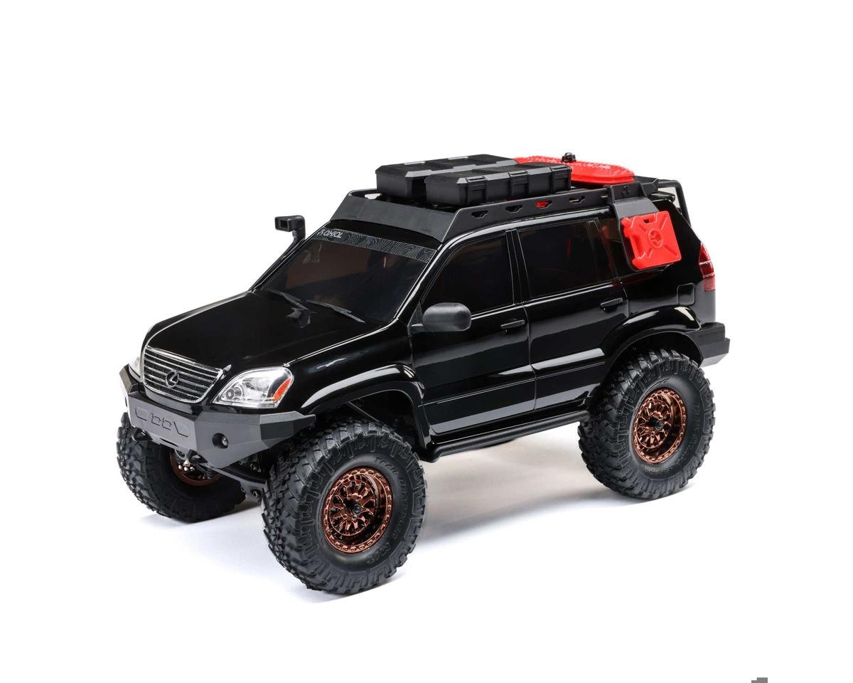 Axial SCX24 Lexus GX 470 1/24 4WD RTR Scale Mini Crawler (Black) w/2.4GHz Radio, Battery & Charger