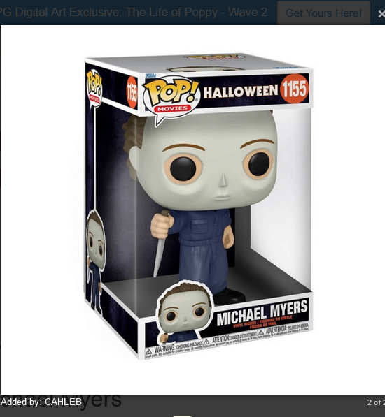 POP Figure (10 Inch): Horror Halloween #1155 - Michael Myers (Specialt
