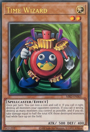Time Wizard (MRD-EN065 (c) 2020 25th Anniversary) Ultra Rare - Near Mi