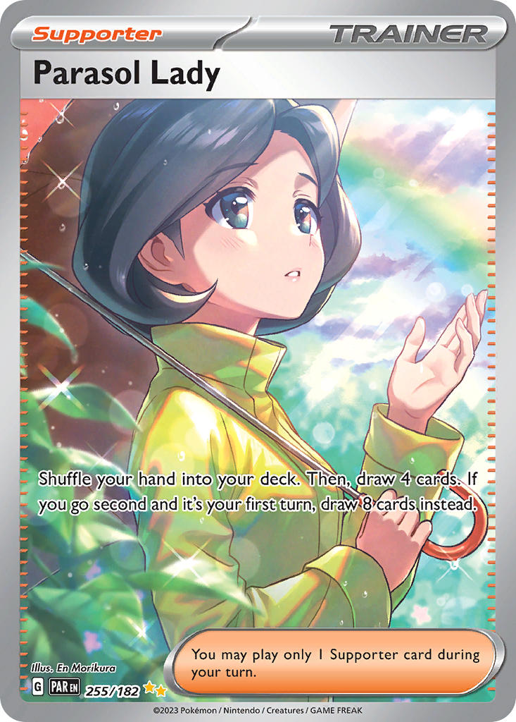SV:PARasol Lady - 255/182 (PAR) Special Illustration Rare - Near Mint