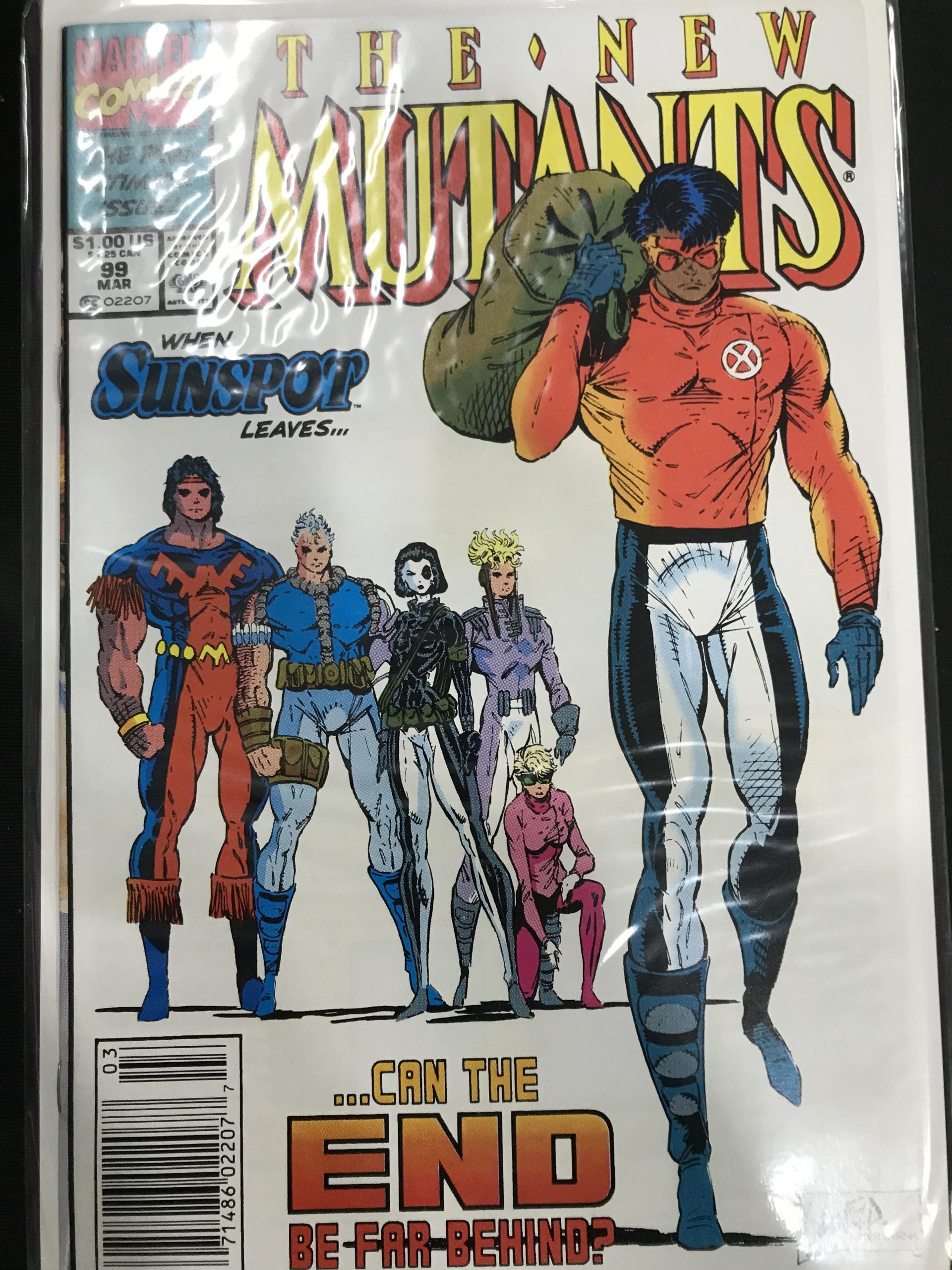 New Mutants (1983) #99 1st App Feral, Cameo App Shatterstar