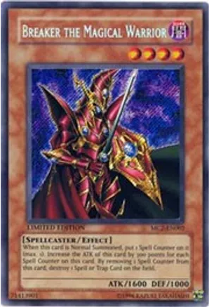 Breaker the Magical Warrior (MC2-EN002) Moderate Play