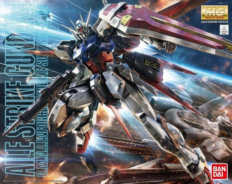 1/100 (MG): Gundam SEED - #169 Aile Strike Gundam O.M.N.I. Enforcer Mo