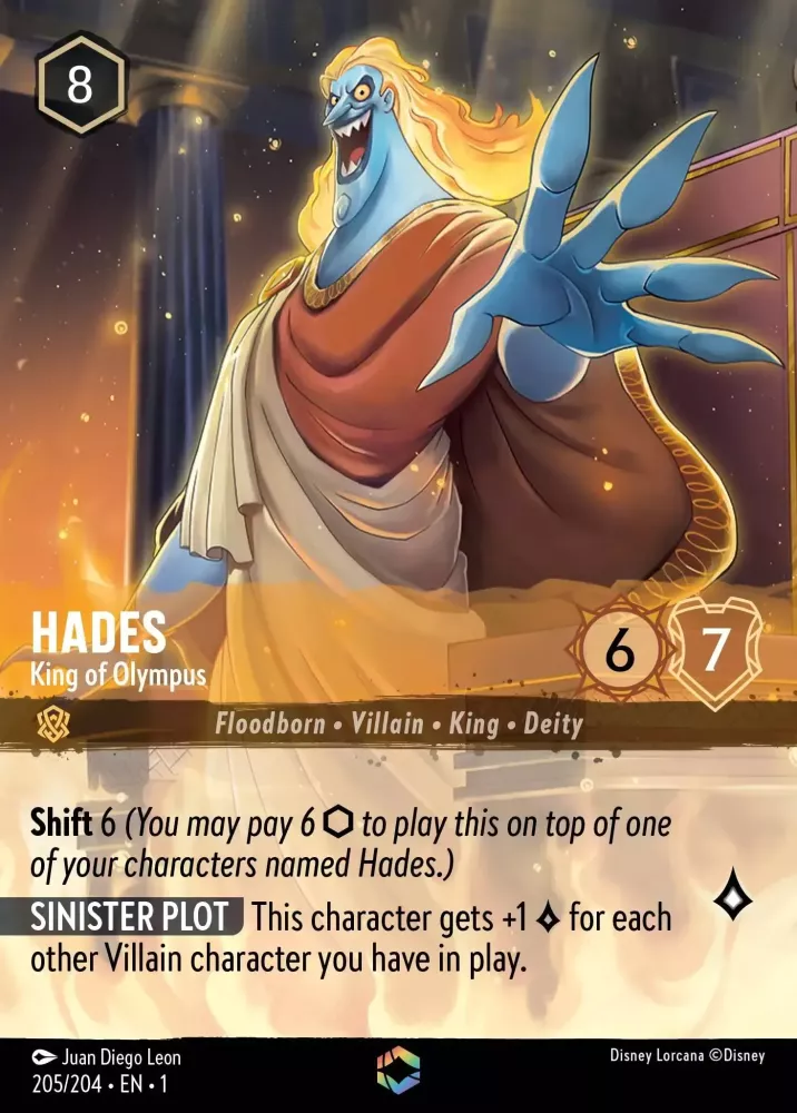 Hades - King of Olympus (Alternate Art) (The First Chapter 205/204) En