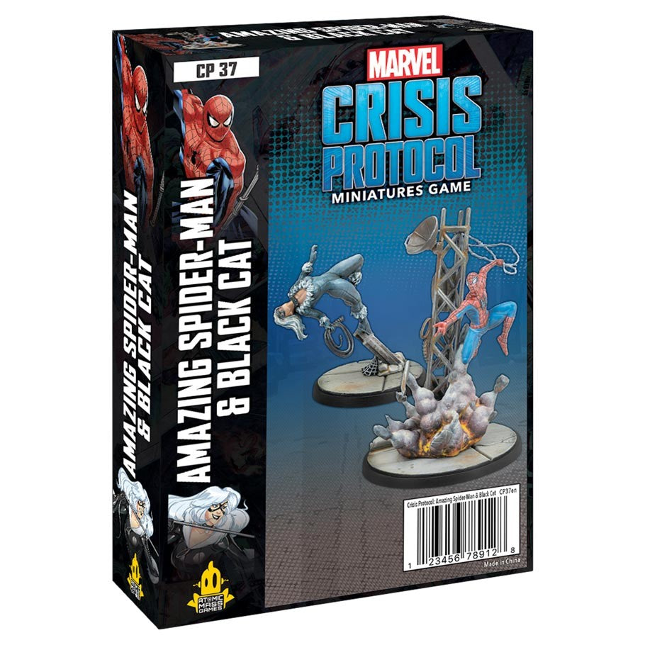 Marvel: Crisis Protocol (CP37) - Character Pack: Spider-Man & Black Ca