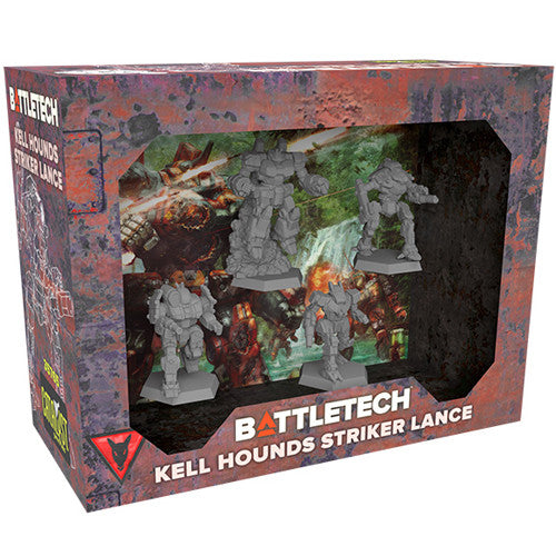 BattleTech: Miniature Force Pack - Kell Hounds: Striker Lance (PHD Exc