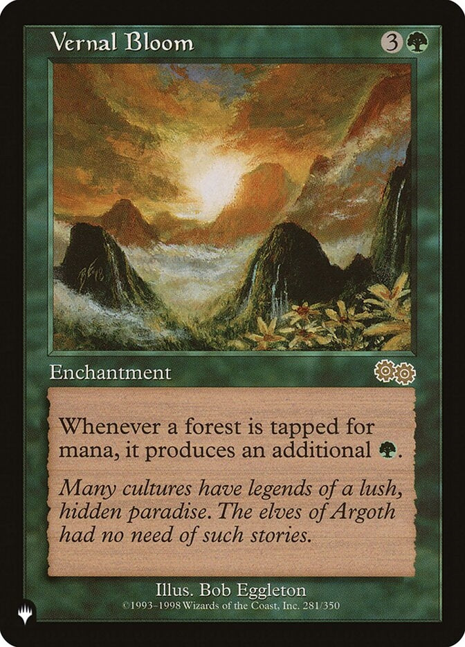 Vernal Bloom (USG-R-LIST)