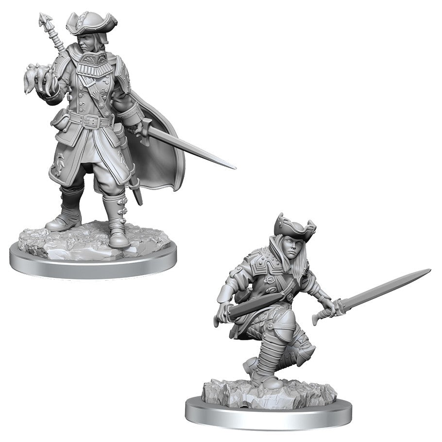 MTG: Unpainted Miniatures - Thraben Inspector & Tireless Tracker (9039