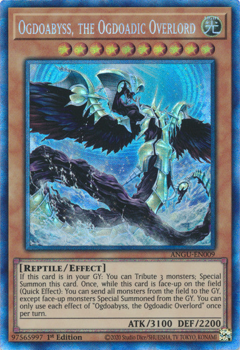 Ogdoabyss, the Ogdoadic Overlord (CR) (ANGU-EN009) Collector's Rare -
