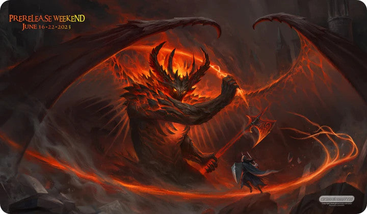 Atlantis Swag: Playmat - MTG Prerelease: 2023 - The Lord of the Rings: