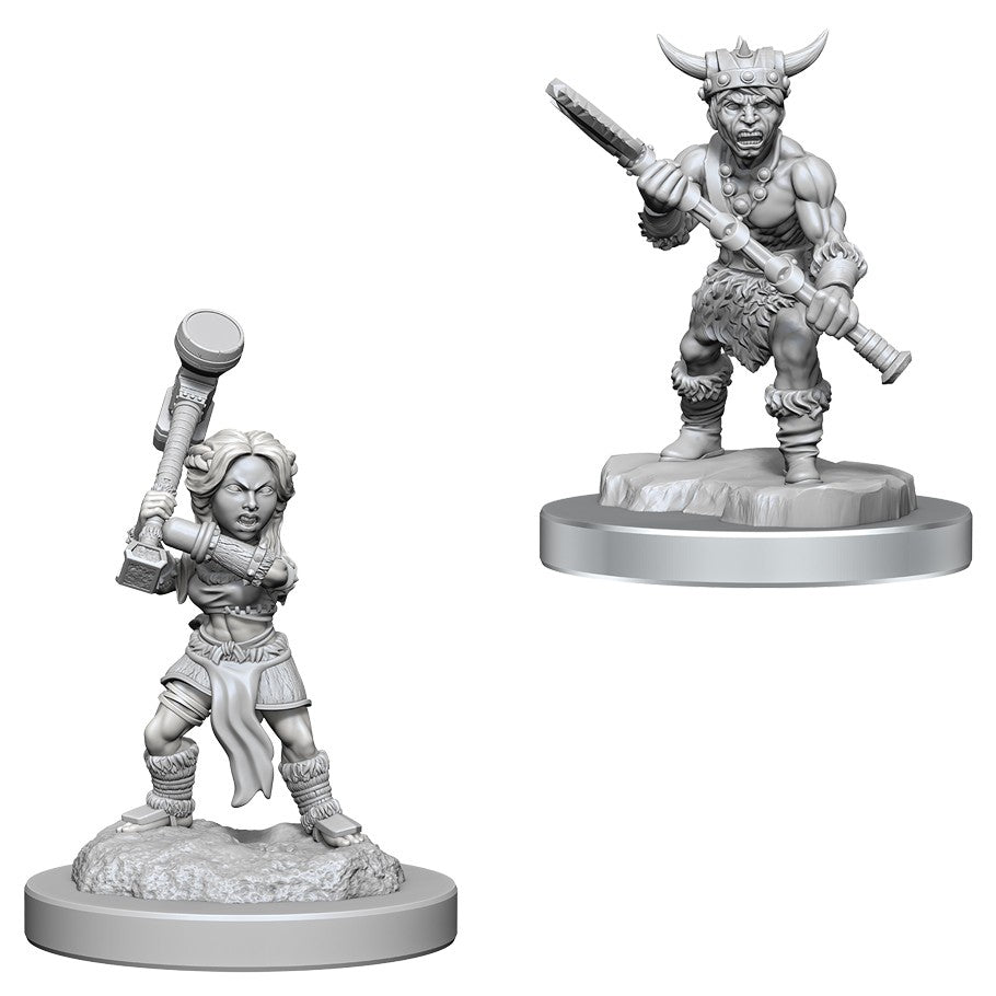 D&D: Nolzur's Marvelous Miniatures - Halfling Barbarians (90412)