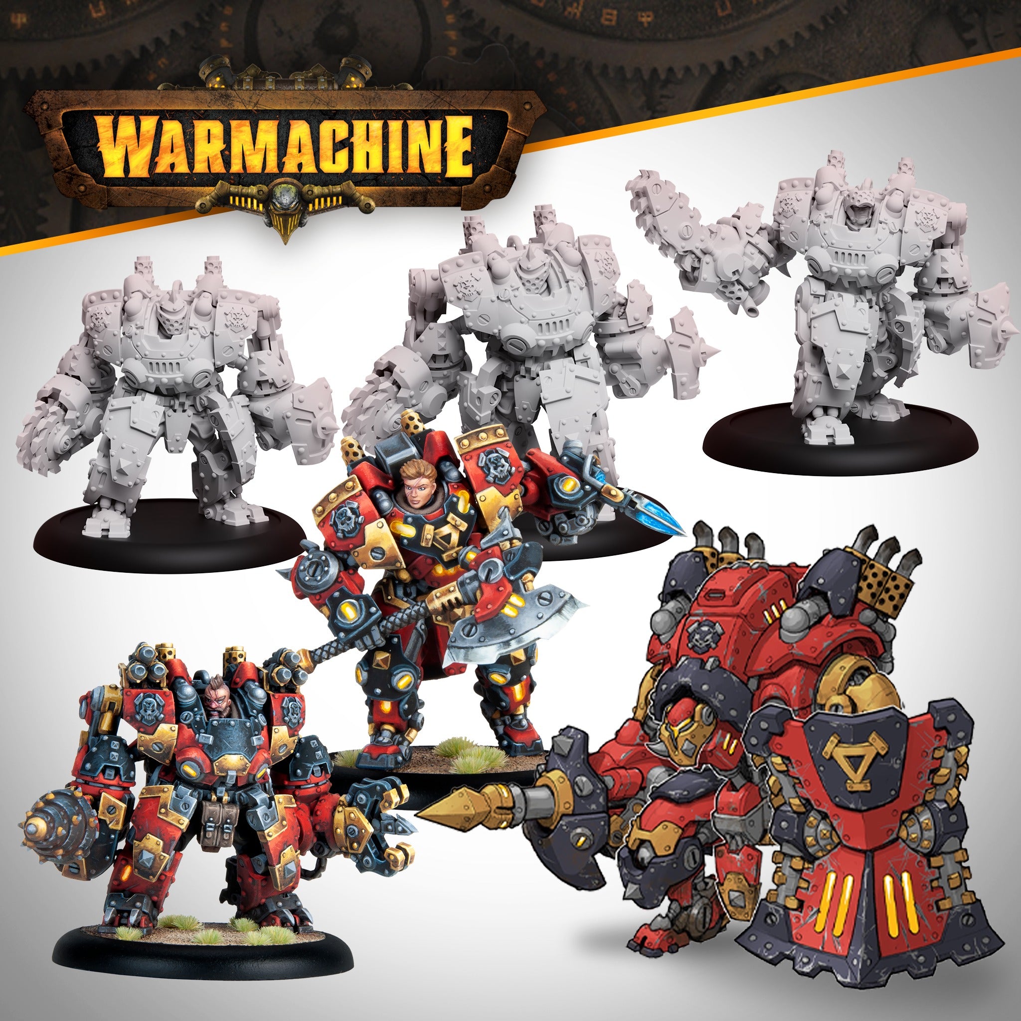 Warmachine MKIV (SFIK-KDR085): Khador Winter Korps or Old Umbrey - Kha