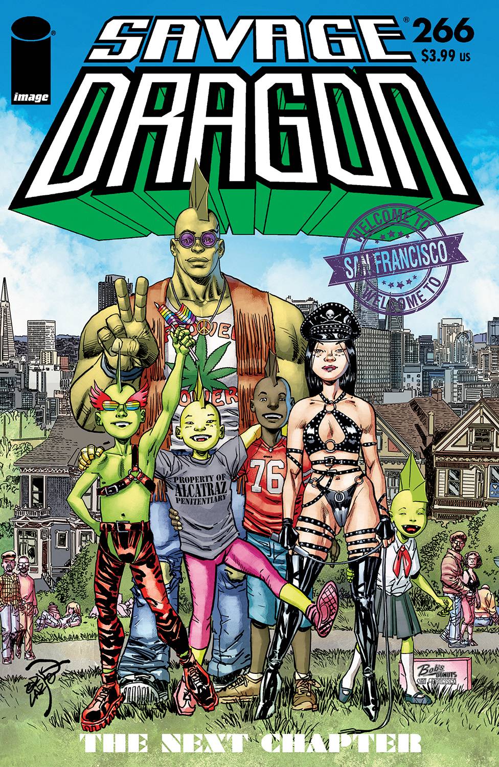 SAVAGE DRAGON #266 CVR A LARSEN (MR)