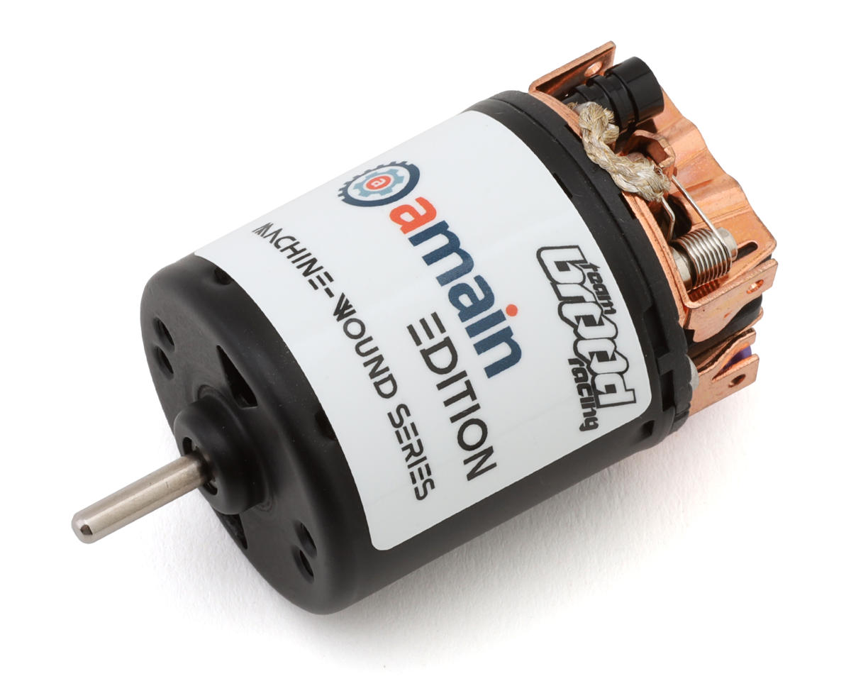 Team Brood "AMain Edition" Intensity 540 3-Slot Skewed Machine Wound Brushed Motor (35T)