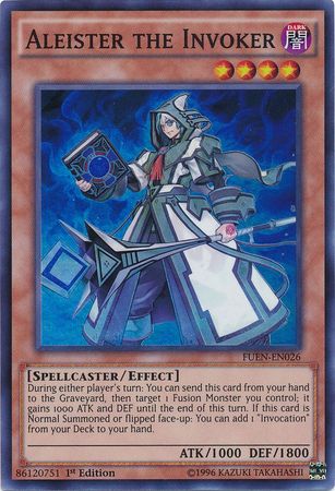Aleister the Invoker (FUEN-EN026) 1st Edition