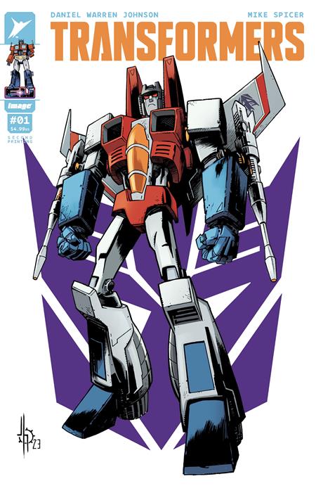 TRANSFORMERS #1 CVR B JASON HOWARD VAR Second Printing