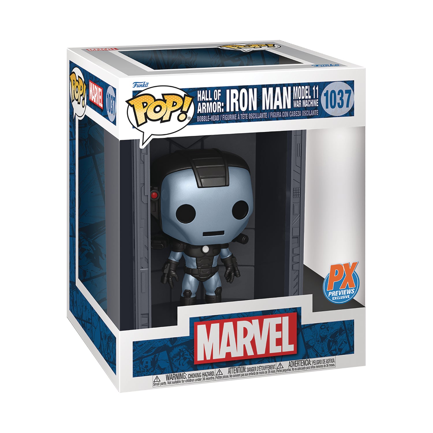 POP Figure Deluxe: Marvel Hall of Armor #1037 - Iron Man Model 11 War