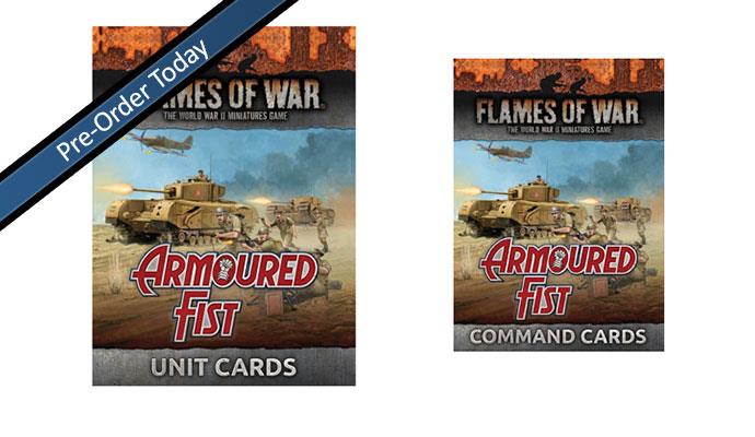 Flames of War: WWII: Unit and Command Cards (FW256-BCB) - British: Arm