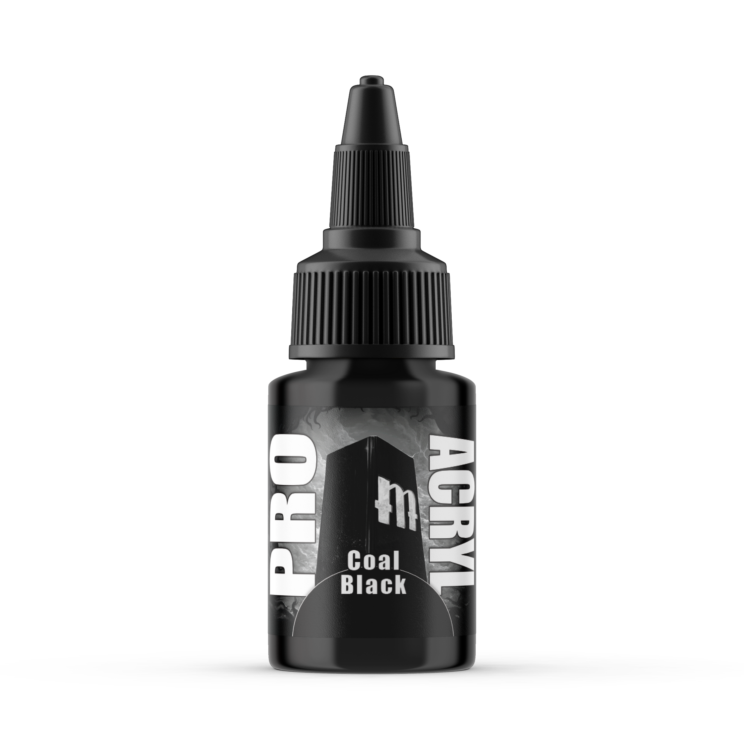 Monument Hobbies: PRO Acryl - 002 Coal Black (22mL)
