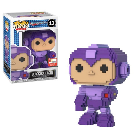 POP Figure: Megaman #0013 - Black Hole Bomb (2018 E3 Convention Exclus